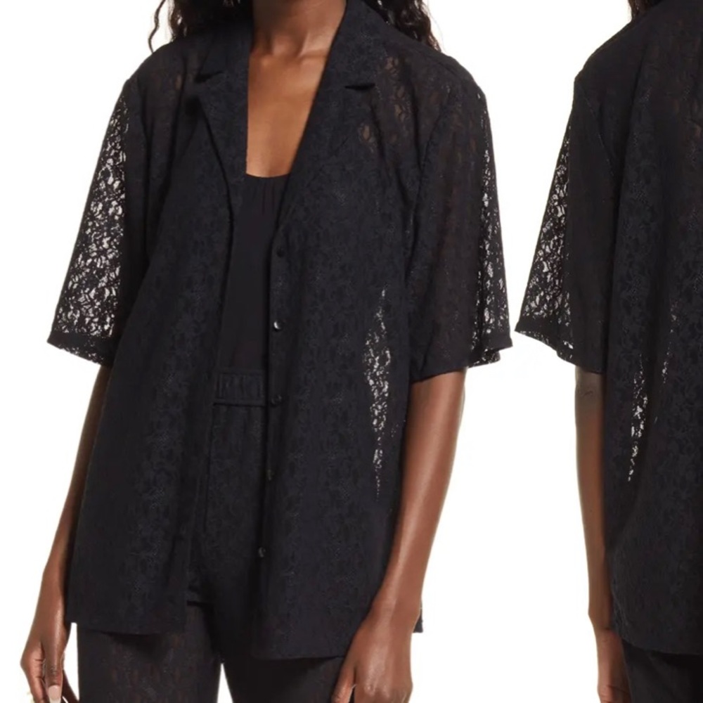 Sheer Lace Shirt
OPEN EDIT